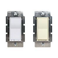 ClareVue IN WALL SWITCH WHITE & LT ALM
