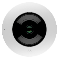 CLAREVISION 4MP Indoor Performance Series Fisheye Camera - White
