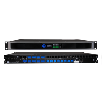 LEA 8 Channel x 160 watt @ 4Ω, 8Ω, 70V and 100V per channel. Internal DSP w/ Crossovers
