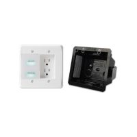 WattBox® In-Wall Power Conditioner - 2 Outlets and Arlington™ Double Gang Box - Kit