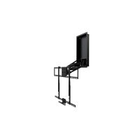MM750 Pro Series Pull Down & Swivel TV Mount with In-Wall Recess Box and Sound Bar Attachment