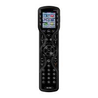 IR/RF Hard Button Remote Control with Color LCD