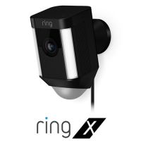 Ring Spotlight Cam Wired X - Black
