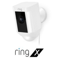 Ring Spotlight Cam Wired X - White
