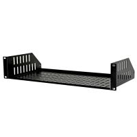 Strong™ Fixed Rack Shelf - Half Depth   2U
